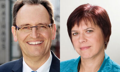 Ralf Göck und Renate Schmidt