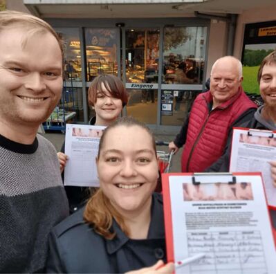 Kämpfen für den Erhalt der Schwetzinger Notfallpraxis: Die SPD St. Leon-Rot.